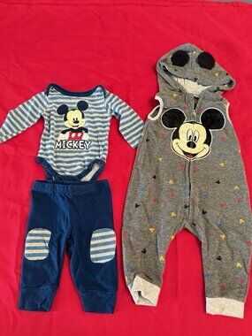 Bundle Baby Boy 3 Pieces  Size 3 -12 Months